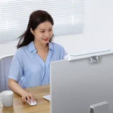 Вентилятор портативний Baseus Refreshing Monitor Clip-On & Stand-Up Desk Fan настільний і з кріпленням на монітор Білий