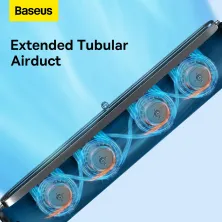 Вентилятор портативний Baseus Refreshing Monitor Clip-On & Stand-Up Desk Fan настільний і з кріпленням на монітор Чорний