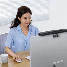 Вентилятор портативний Baseus Refreshing Monitor Clip-On & Stand-Up Desk Fan настільний і з кріпленням на монітор Чорний