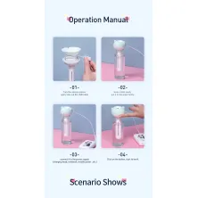 Портативний зволожувач повітря Baseus Magic Wand Portable Humidifier Зелений