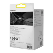 FM-трансмітер Baseus Enjoy Car Wireless AUX MP3 Charger 2USB 3.4A Чорний