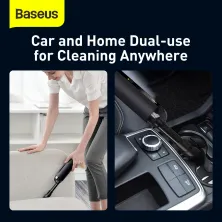 Акумуляторний пилосос Baseus A2 Vacuum Cleaner 70 Вт 5000 Па Чорний