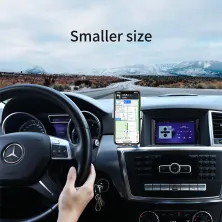 Автотримач для телефону Baseus Mini Gravity Holder Сріблястий