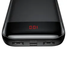 УМБ Baseus Mini Cu Display 20000mAh 3A з технологією PD Чорний