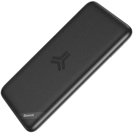 УМБ Baseus S10 1in2 Bracket 10000mAh 18W QC3.0 PD з Бездротовий зарядкою Qi 10W Чорний