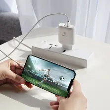 Мережевий зарядний пристрій Baseus Bojure Series QC3.0 23W 2USB 3A Білий