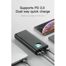 УМБ Baseus Amblight 20000mAh 18W с технологией QC3.0+PD3.0 Черный