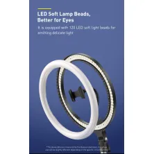 Комплект блогера 3в1 Baseus Live Stream Holder 120 LED (Тримач з LED лампою 30,5 см та штатив 170 см)