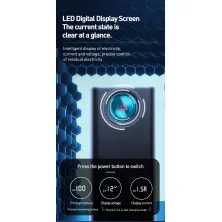УМБ Baseus Amblight 30000mAh 33W з технологією QC3.0 + PD3.0 Чорний