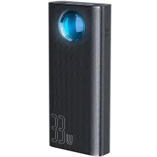 УМБ Baseus Amblight 30000mAh 33W з технологією QC3.0 + PD3.0 Чорний