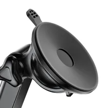 Бездротовий зарядний пристрій Baseus Smart Vehicle Bracket Sucker з технологією Qi 10W Чорний