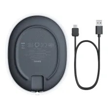 Бездротовий зарядний пристрій Baseus Jelly з технологією Qi 15W 2A MAX Чорний