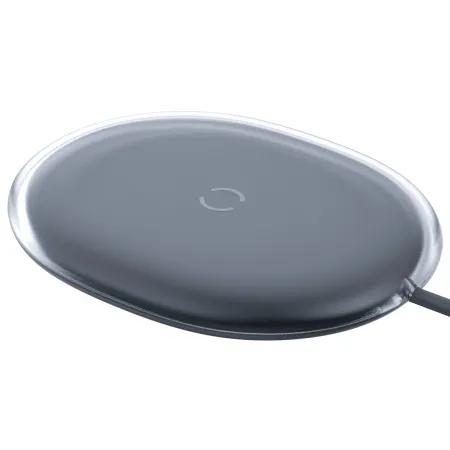 Бездротовий зарядний пристрій Baseus Jelly з технологією Qi 15W 2A MAX Чорний