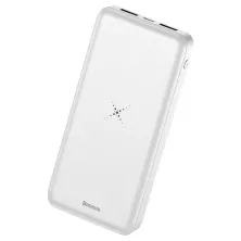 УМБ Baseus M36 10000mAh с Беспроводной зарядкой Qi 5W Белый