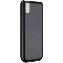 УМБ Baseus Thin Version 10000mAh 2.1A с Беспроводной зарядкой Qi 5W Черный