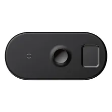 Бездротовий зарядний пристрій Baseus Smart 3in1 For Phone + Watch + Pods (18W MAX) Чорний