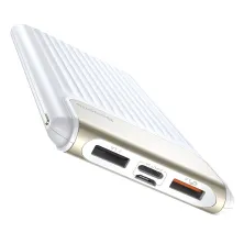 УМБ Baseus Thin 10000mAh 3A с технологией QC3.0+PD Белый