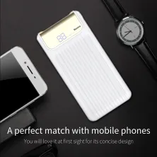 УМБ Baseus Thin 10000mAh 3A с технологией QC3.0+PD Белый