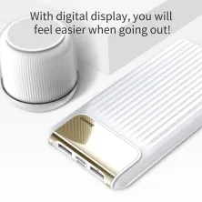 УМБ Baseus Thin 10000mAh 3A с технологией QC3.0+PD Белый
