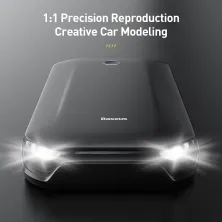 Пускозарядное устройство Бустер Baseus Car Jamp Starter Super Energy 3in1 12V 8000mAh с функцией Павербанка 5V/2.4A и LED фонарика Черный