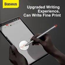 Стилус для iPad Baseus Square Line Capacitive Stylus 18 часов Серый