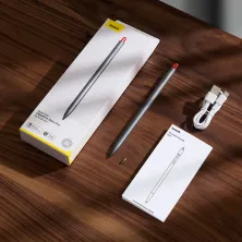 Стилус для iPad Baseus Square Line Capacitive Stylus 18 часов Серый