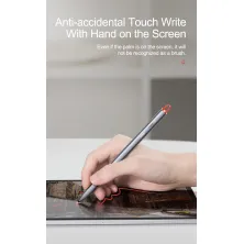 Стилус для iPad Baseus Square Line Capacitive Stylus 18 часов Серый