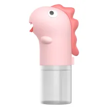 Сенсорний дозатор для пінного мила Baseus MiniDinos 300 мл та Мило-піна для рук Baseus Elf 300 мл Рожевий