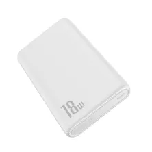 УМБ Baseus Bipow 10000mAh 18W з технологією QC3.0 + PD3.0 Білий