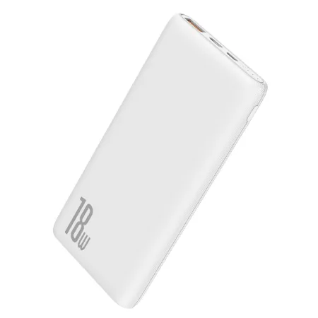 УМБ Baseus Bipow 10000mAh 18W з технологією QC3.0 + PD3.0 Білий