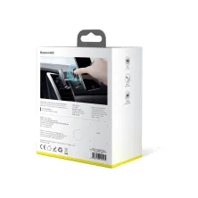 Автотримач для телефону Baseus Mini Electric Car в повітропровід автоматичний Чорний