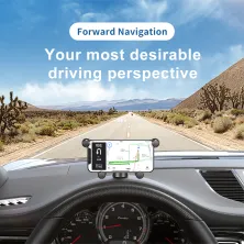 Автотримач для телефону Baseus Horizontal Screen Gravity на торпедо Чорний
