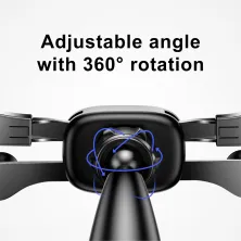 Автотримач для телефону Baseus Horizontal Screen Gravity на торпедо Чорний