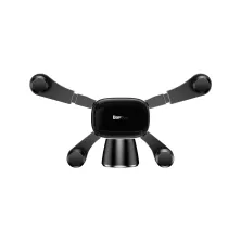 Автотримач для телефону Baseus Horizontal Screen Gravity на торпедо Чорний