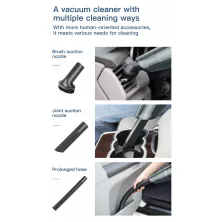 Акумуляторний пилосос Baseus Shark One H-505 Vacuum Cleaner 65 Вт 2400 мАг 4000 Па Чорний