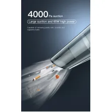 Акумуляторний пилосос Baseus Shark One H-505 Vacuum Cleaner 65 Вт 2400 мАг 4000 Па Чорний