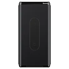 УМБ Baseus PowerBank 10000mAh 15W QC3.0 PD з Бездротовий зарядкою Qi 5W Чорний