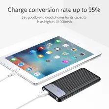 УМБ Baseus Thin 10000mAh 3A с технологией QC3.0+PD Черный