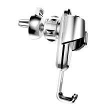 Автодержатель для телефона Baseus Gravity Car Mount в воздуховод Серебристый