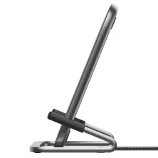 Бездротовий зарядний пристрій Baseus Rib Horizontal and Vertical з технологією Qi 15W MAX Чорний