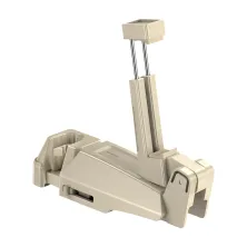 Автотримач для телефону на підголівник Baseus Backseat Vehicle 2в1 + гак-вішалка Бежевий