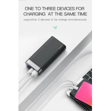 УМБ Baseus Parallel 20000mAh 18W з технологією QC3.0 + PD Чорний