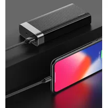 УМБ Baseus Parallel 20000mAh 18W з технологією QC3.0 + PD Чорний