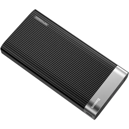 УМБ Baseus Parallel 20000mAh 18W з технологією QC3.0 + PD Чорний