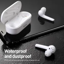 Бездротові TWS Bluetooth навушники Baseus Encok W07 Білі