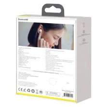 Бездротові TWS Bluetooth навушники Baseus Encok W07 Білі
