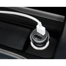Автомобільний зарядний пристрій Baseus Gentry QC 3.0 25W 2USB 3A Чорний (CCALL-GC01)