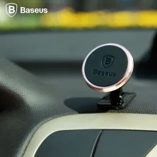 Автотримач для телефону магнітний Baseus 360-degree Rotation Magnetic Mount на торпедо Золотистий