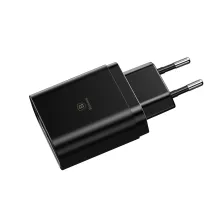 Мережевий зарядний пристрій Baseus Mirror Travel Digital Display 3USB 3.4A Чорний