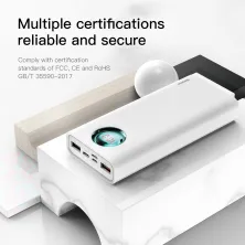 УМБ Baseus Amblight 20000mAh 18W з технологією QC3.0 + PD3.0 Білий